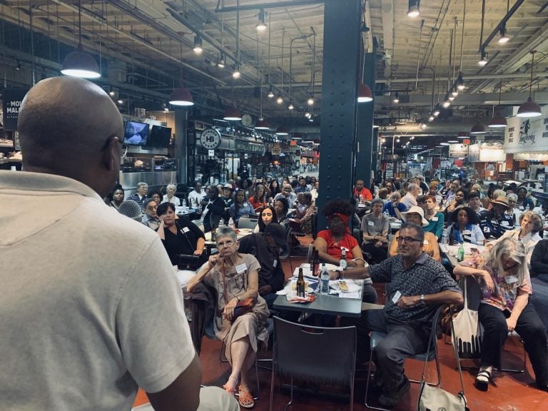 The Beer Summit on Race is an annual conversation held at the Reading Terminal Market on race and racism. (Courtesy of Global Citizen) 