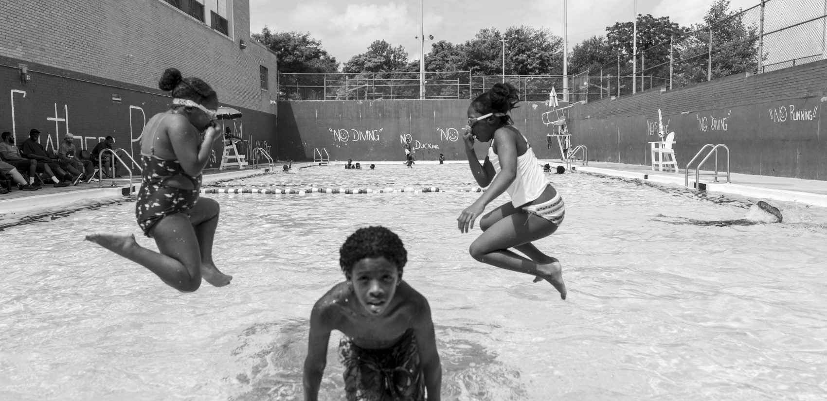 The pool at the Hank Gathers Rec Center. (Jessica Kourkounis for Keystone Crossroads)
 

  