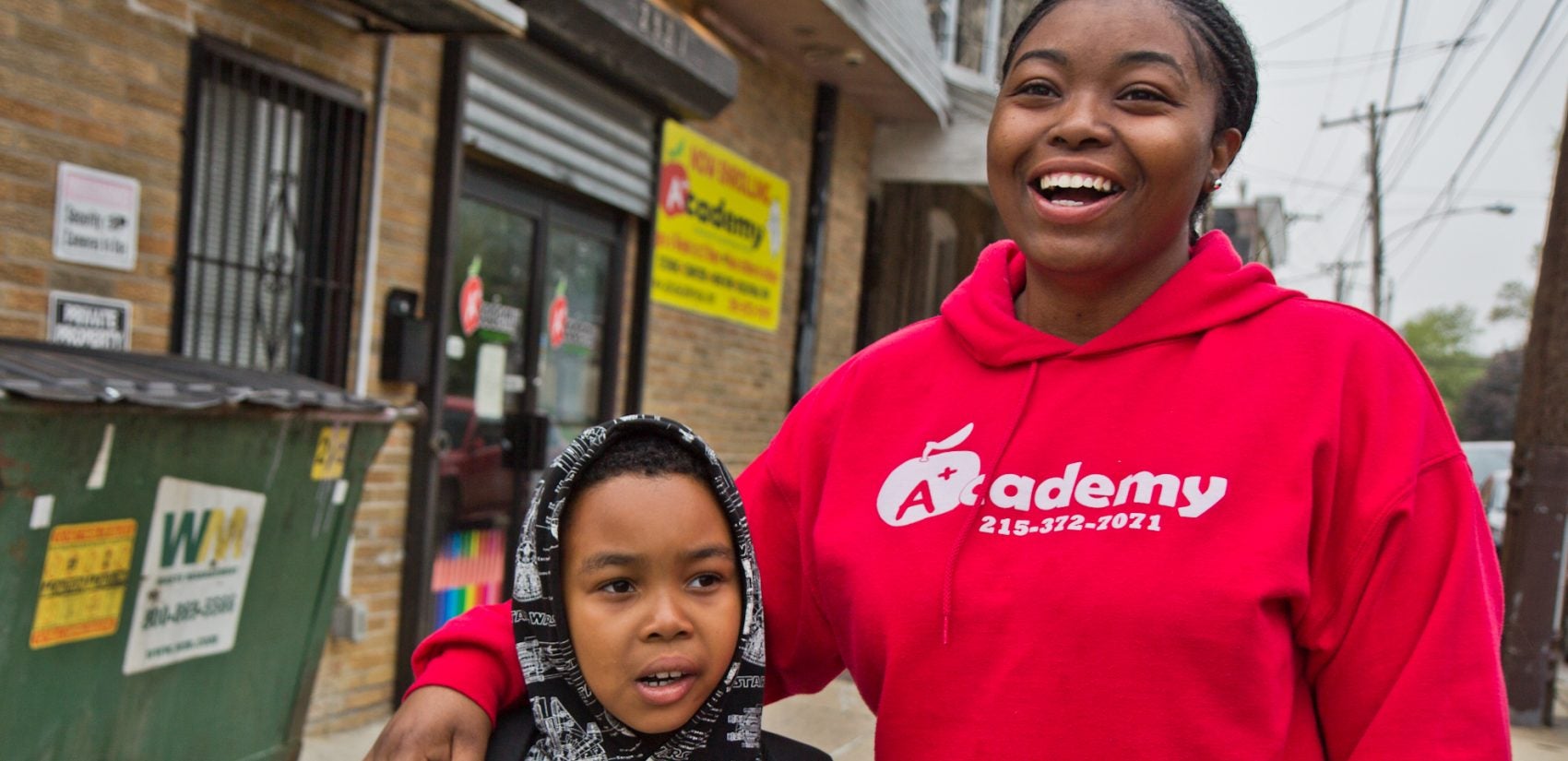 Deena Swann (left) had her son Brandon (right) at 18. (Kimberly Paynter/Keystone Crossroads)