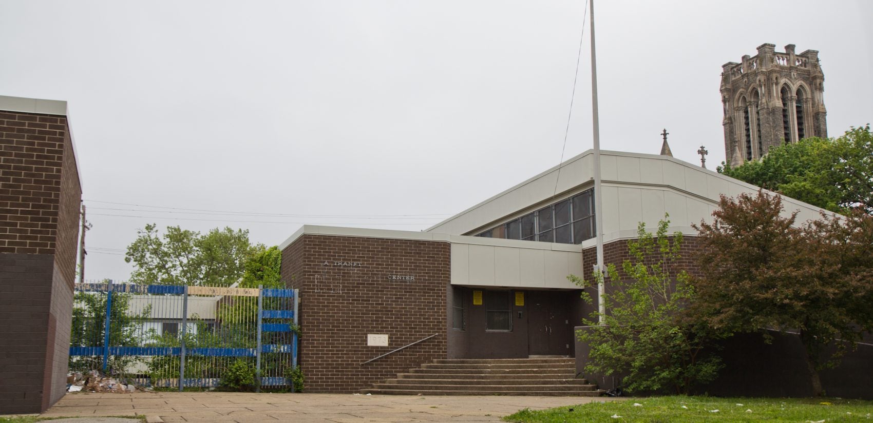 KIPP Philadelphia opened in an abandoned recreation center in 2003. Today, the facility is in disrepair. (Kimberly Paynter/Keystone Crossroads)