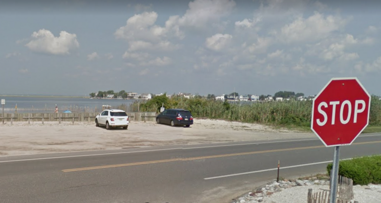 The 25th Street Barnegat Bay beach in Barnegat Light. (Google Images)