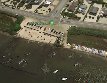 The 25th Street bay beach in Barnegat Light. (Google image)