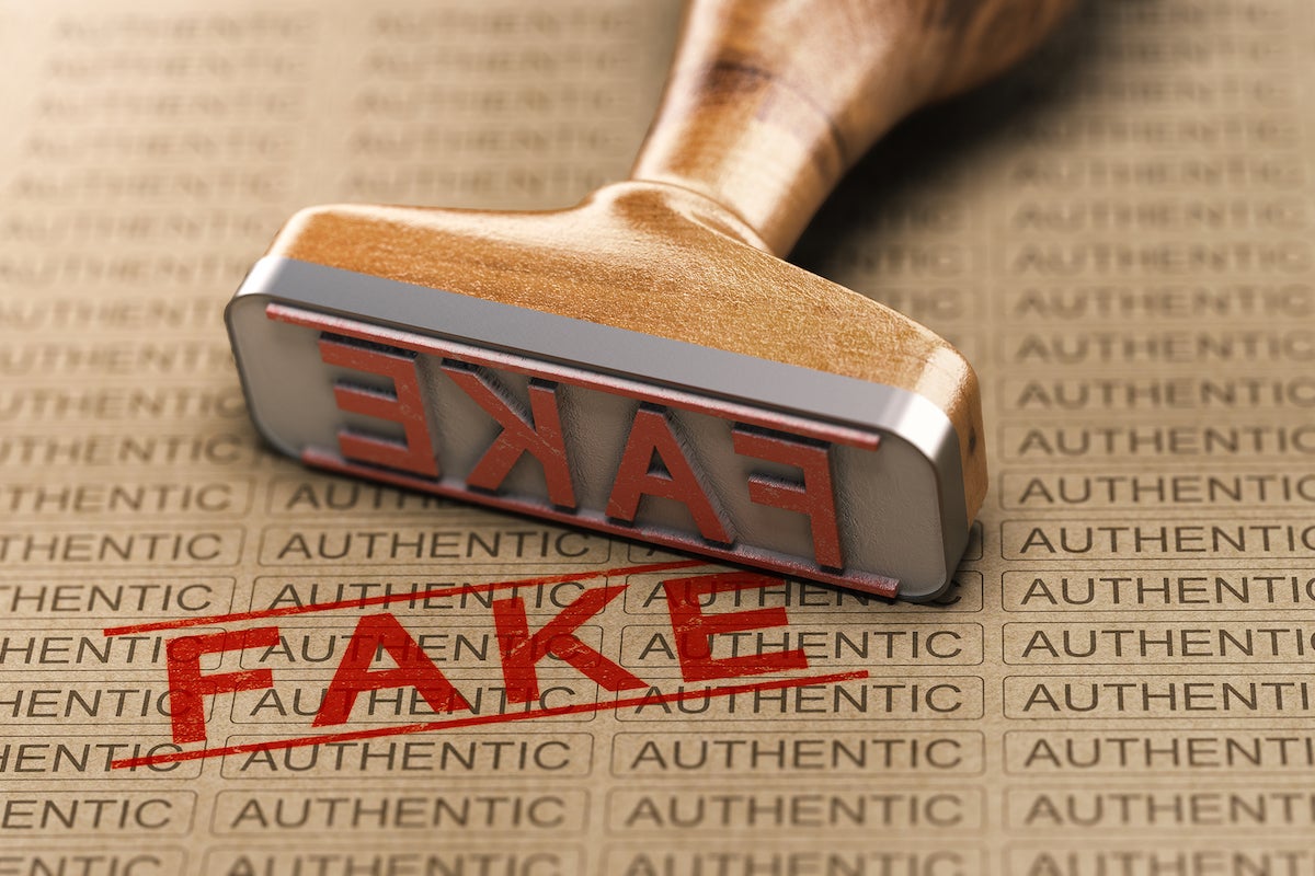 authentic vs fake