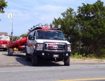 Seaside Heights water rescue truck