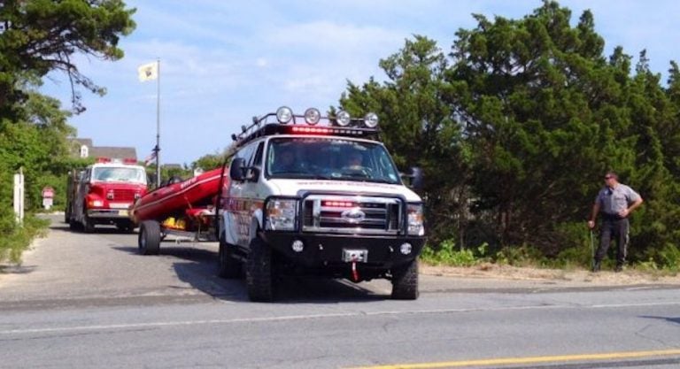 Seaside Heights water rescue truck