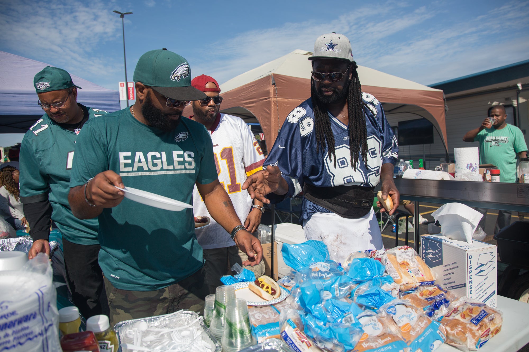 Eagle Married Into This Philly Football T-shirt for Tailgates 