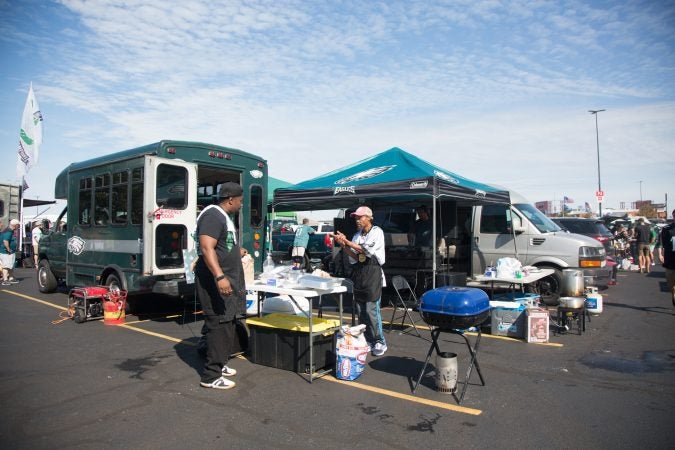 This is Al Morris' first tailgate without his Uncle John Walter 