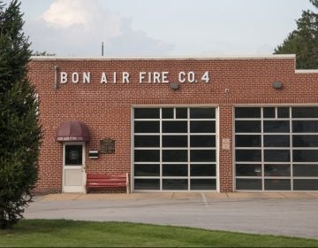 The Bon Air volunteer firefighting company was temporarily closed by Haverford Township on September 4th after it came to light that a member had sought membership with the Proud Boys. On September 9th, the township announced it would reopen the company. (Emily Cohen for WHYY)