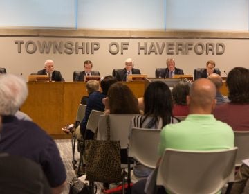 The Haverford Board of Commissioners met for the first time since Bon Air volunteer firefighter company was shut down on Wednesday September 4th because a member had sought membership with the Proud Boys. The actions by the township have residents split. The township announced that the fire house will be reopened. (Emily Cohen for WHYY)