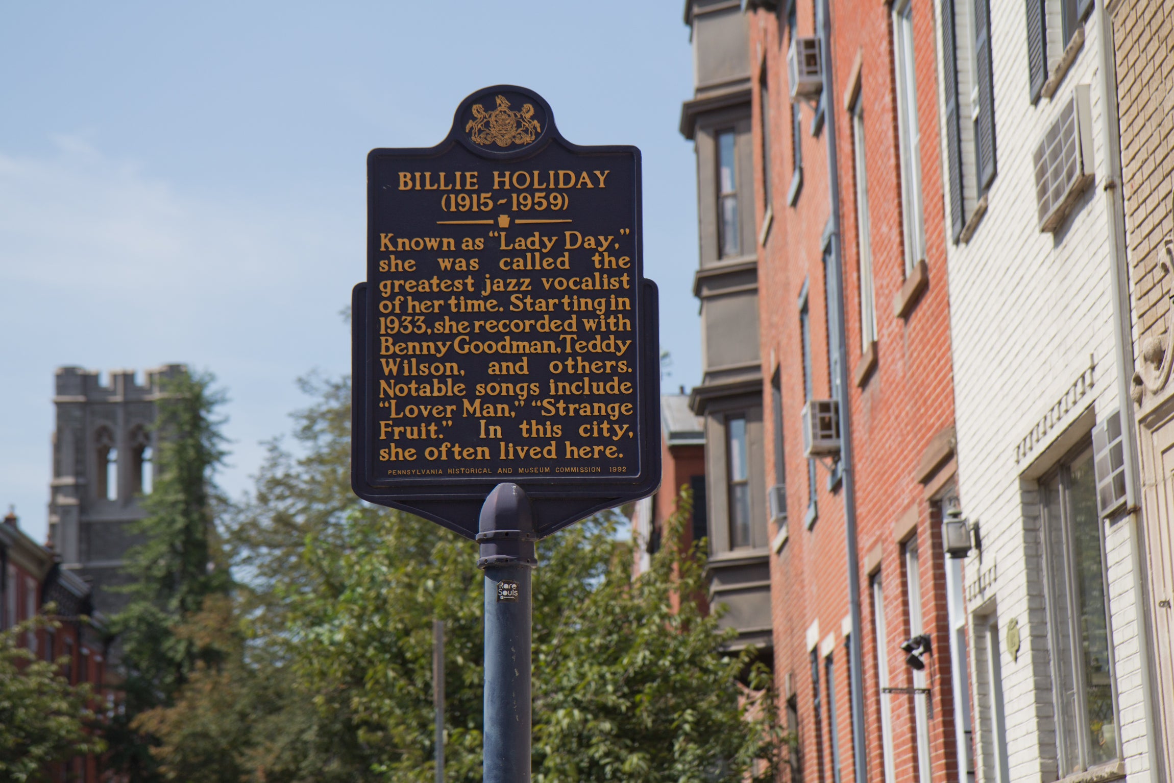 The Douglass Hotel was where Billie Holiday "often lived" when in Philadelphia. (Kimberly Paynter/WHYY)