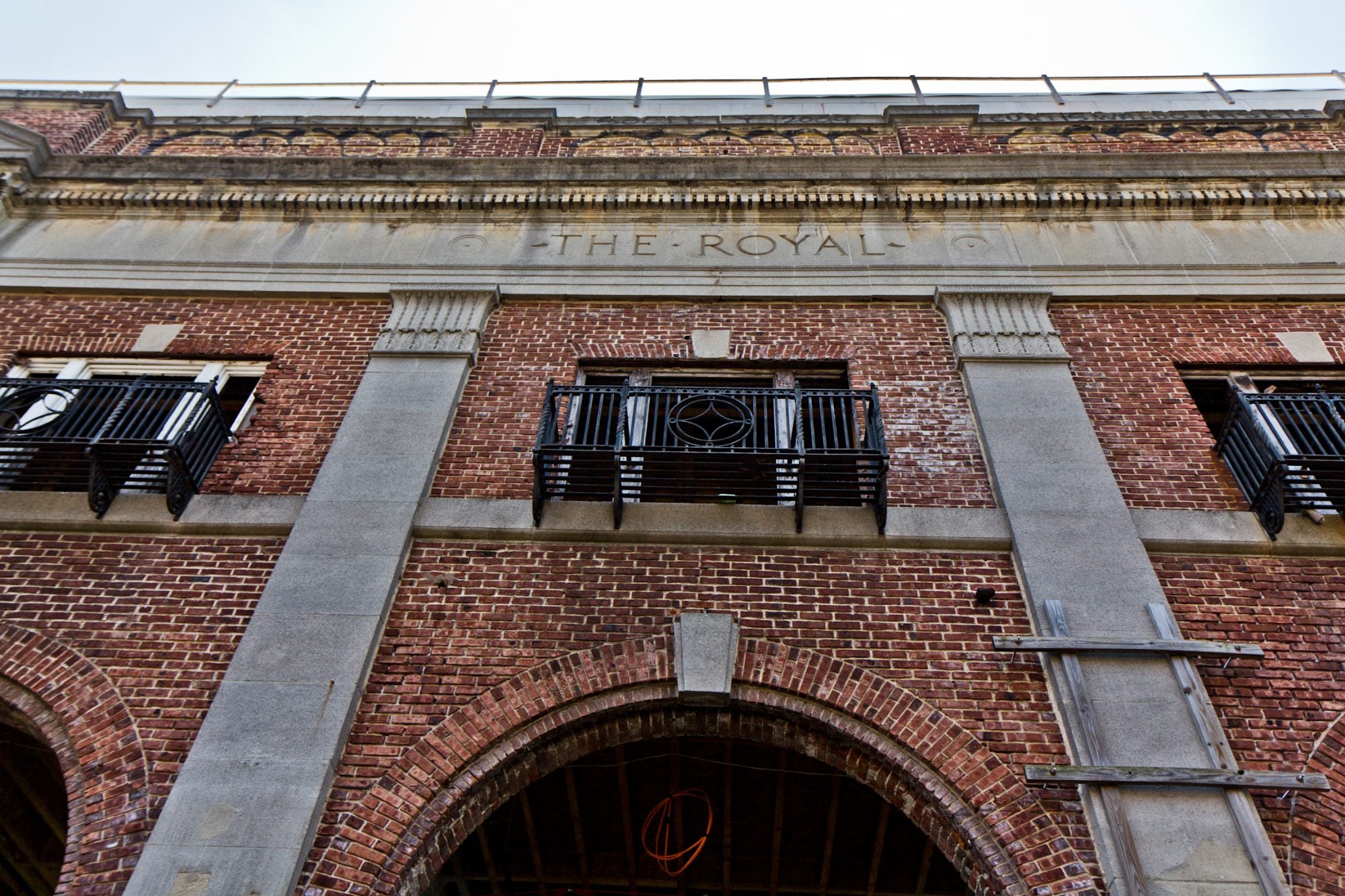 The Royal Theater opened in 1920 and was known as “America’s Finest Colored Photoplay House.” (Kimberly Paynter/WHYY)