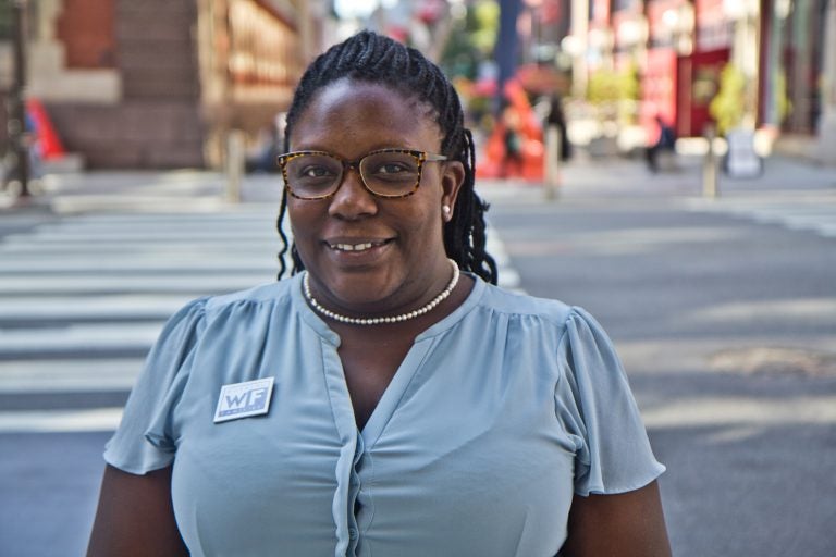 Philadelphia City Council candidate Kendra Brooks. (Kimberly Paynter/WHYY)