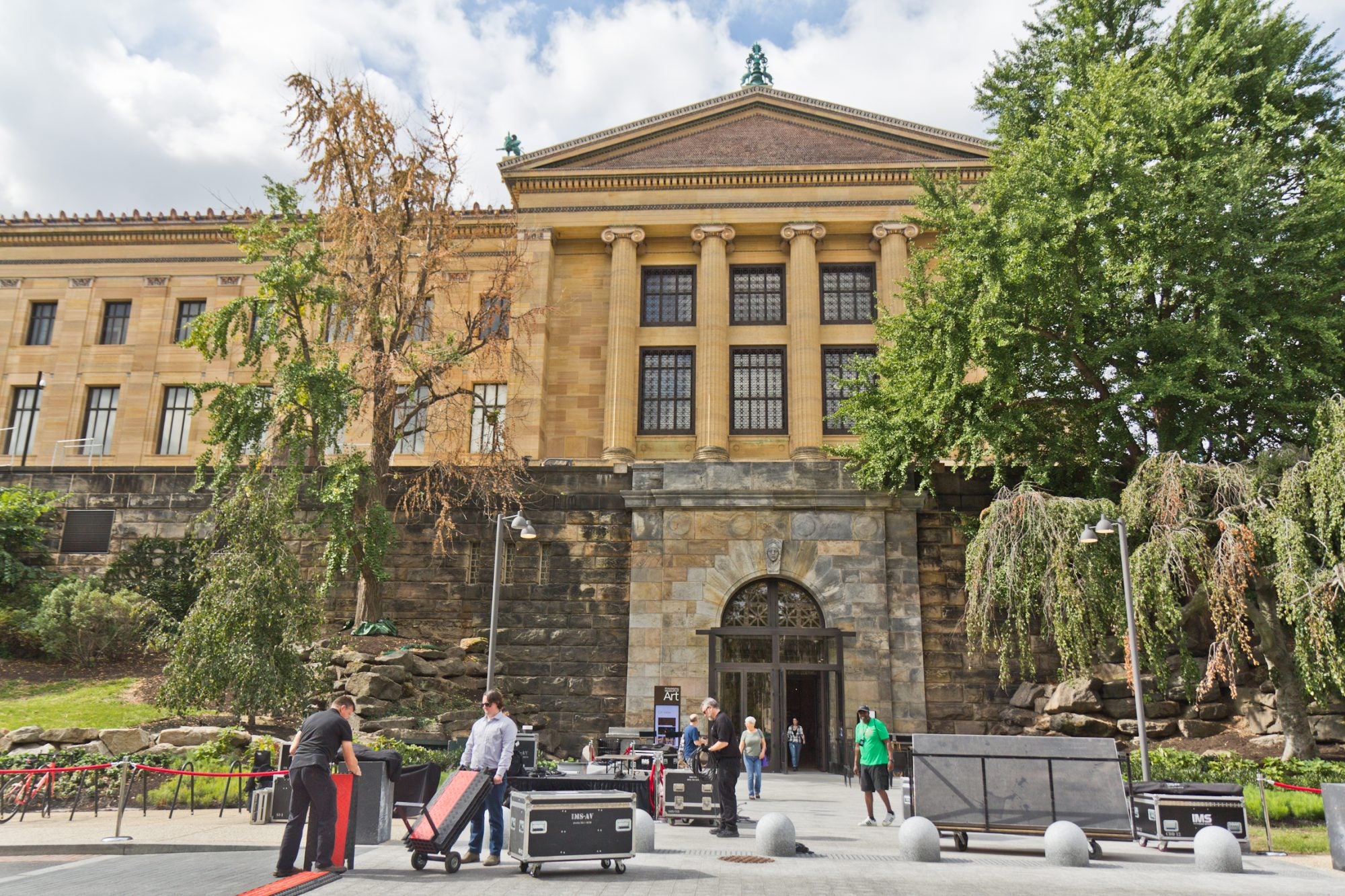 art museum entrance