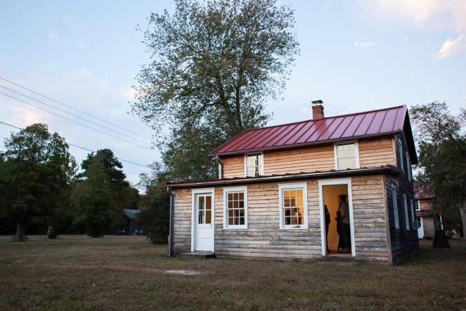 The historic buildings of Whitesbog Village became art galleries for the 