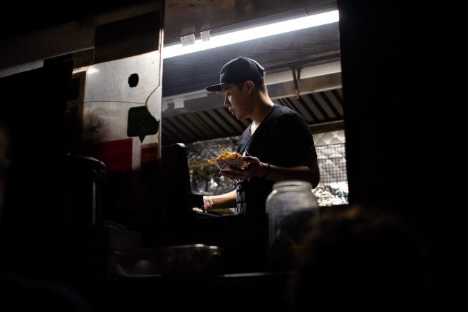 Dump-N-Roll food truck serves visitors at 