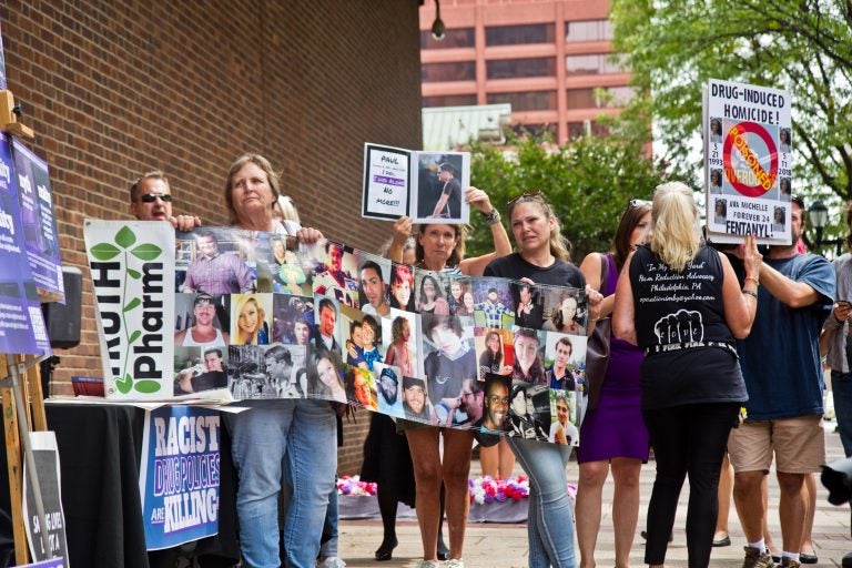 Supervised injection site supporters in Philadelphia rallied outside a federal hearing Thursday to determine if the proposed Safehouse would violate the federal Controlled Substances Act.