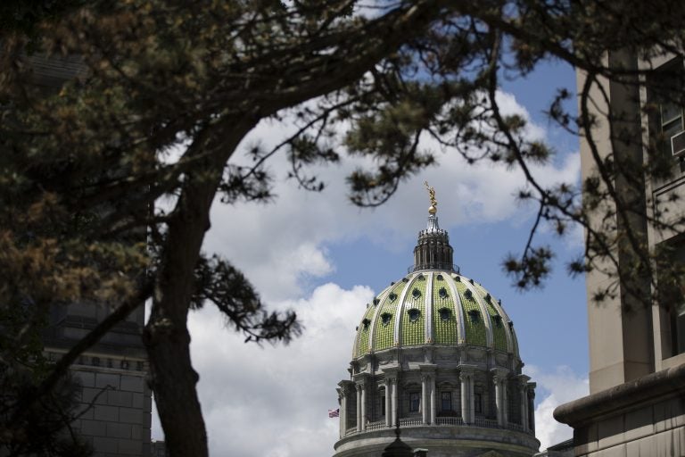 Shown is the Pennsylvania Capitol in Harrisburg, Pa., Monday, May 6, 2019. (Matt Rourke/AP Photo)