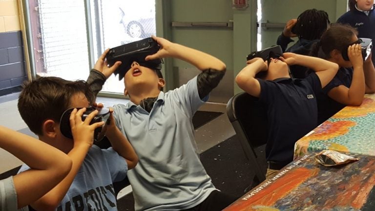 The Barnes Foundation is bringing VR goggles to libraries, recreation centers and senior centers around Philadelphia to reach people who may have never been to an art museum. (Provided)