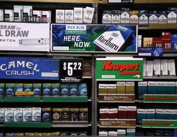 In this 2015 photo, several brands of cigarettes are on display. (Gene J. Puskar/AP Photo)