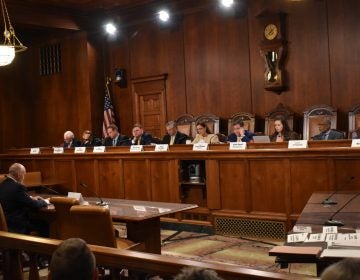 Senators listen during a Senate Judiciary Committee hearing on September 25, 2019, in Harrisburg, Pa. (Ed Mahon/PA Post)