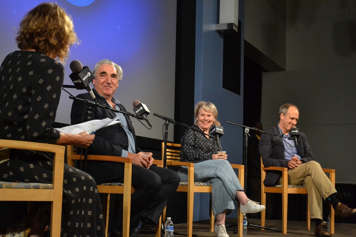 Marty Moss-Coane speaks with Downton Abbey film actors Jim Carter, Imelda Staunton, and Kevin Doyle