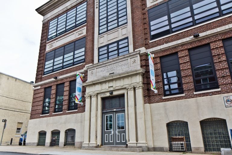 The exterior of John W. Hallahan Catholic Girls’ High School