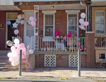 A 2 year-old was killed on Water Street in Kensington when a gunman shot through the front windows into her family’s living room (Kimberly Paynter/WHYY)