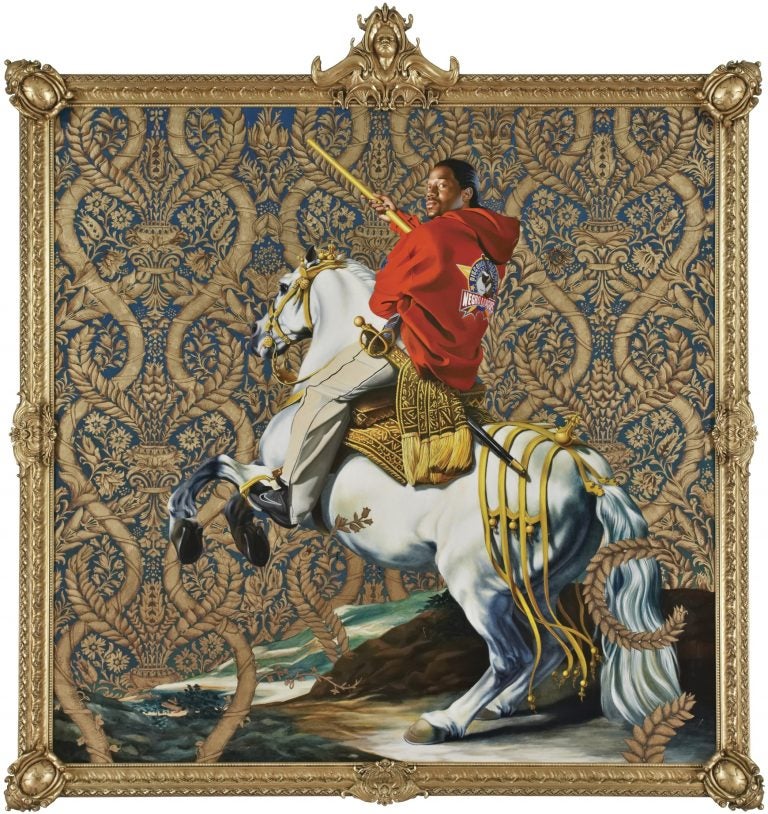 Artwork by Kehinde Wiley. (Courtesy of Rubell Family Collection, Miami)