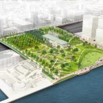 A rendering of the proposed Park at Penn's Landing.