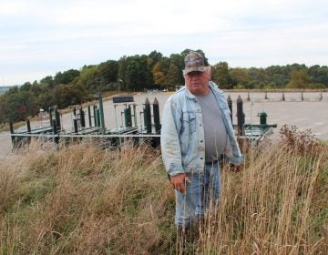 George Watson's natural gas wells on his Center Township, Greene County land put him at the head of a global supply chain that stretches to Europe and other parts of the world. (Reid Frazier/StateImpact Pennsylvania)