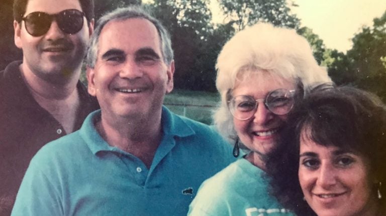The Feldsteins in 1983 (from left to right): Michael, Bernie, Barbara and Vickie. (Courtesy of the Feldstein family)