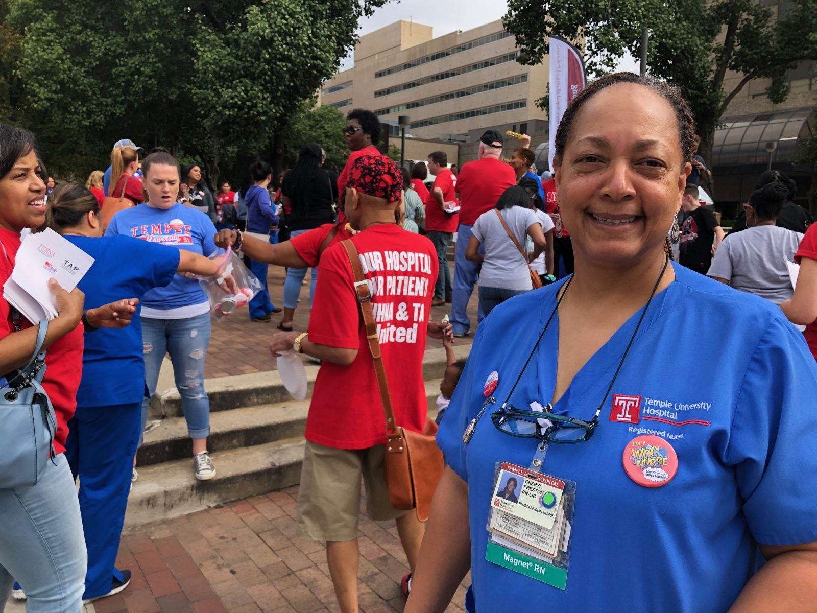 Fearing a sale, nurses at Temple want to protect their jobs WHYY