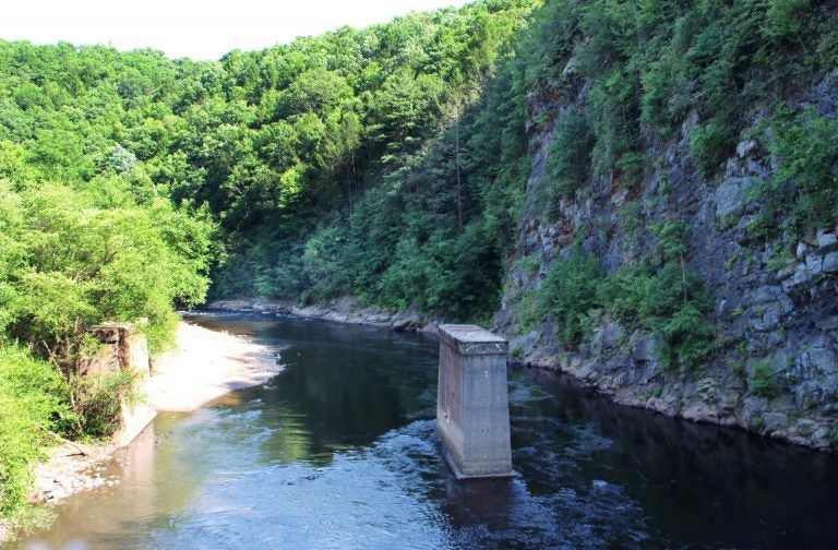 This July 11, 2018 photo shows the Lehigh River at Lehigh Gorge State Park in Jim Thorpe, Pa. (Michael Rubinkam/AP Photo)