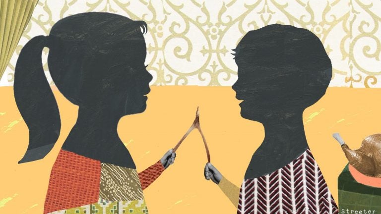 We're tethered to our brothers and sisters as adults far longer than we are as children; our sibling relationships, in fact, are the longest-lasting family ties we have. (Katherine Streeter for NPR)