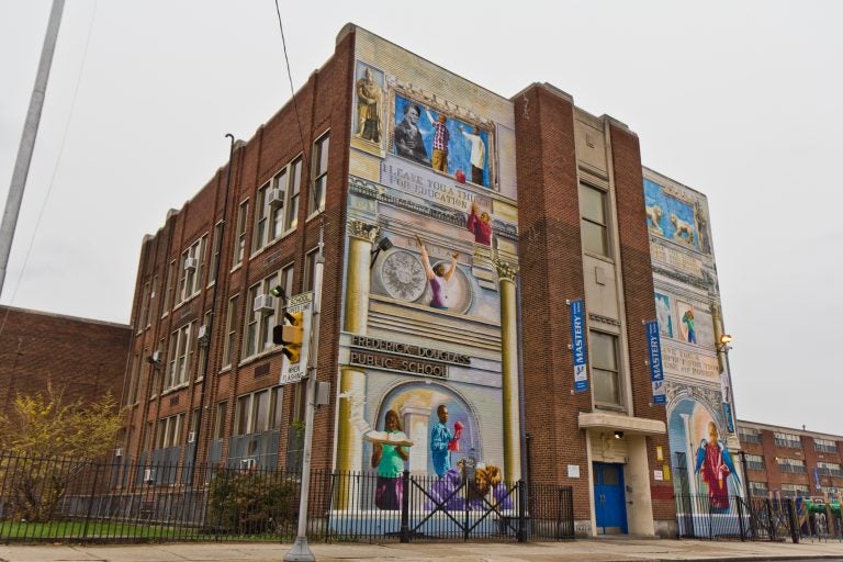 Mastery Frederick Douglass Elementary School in North Philadelphia. (Kimberly Paynter/WHYY)