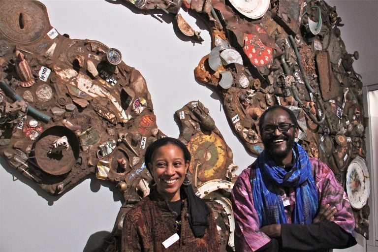 Artists Muhsana Ali and Amadou Kane Sy created 
