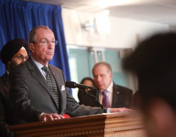 Governor Phil Murphy announces recommendations from the Criminal Sentencing and Disposition Commission in Trenton on November 14, 2019. Edwin J. Torres/Governor's Office)