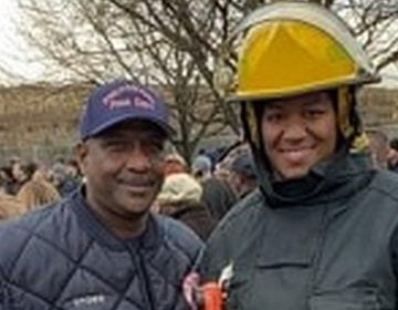 Jeffery Stowe, (left), and Daynese Stowe will be the first African-American father and daughter to actively serve as firefighters at the same time in the history of the Philadelphia Fire Department. (Provided/Leanne Stowe/Philadelphia Tribune)