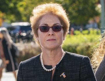 Former U.S. ambassador to Ukraine Marie Yovanovitch, arrives on Capitol Hill, Friday, Oct. 11, 2019, in Washington, as she is scheduled to testify before congressional lawmakers on Friday as part of the House impeachment inquiry into President Donald Trump. (J. Scott Applewhite/AP Photo)