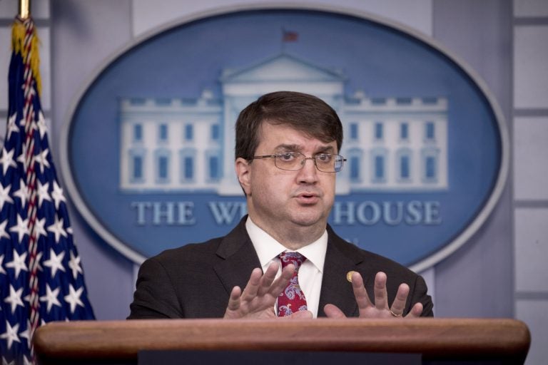 Secretary Robert Wilkie, on a recent visit to Philly, said it’s important to recognize signs of mental illness while service members are on active duty. (Andrew Harnik/AP Photo)