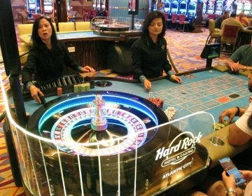This June 20, 2019 photo shows a game of roulette underway at the Hard Rock casino in Atlantic City N.J. (Wayne Parry/AP Photo)