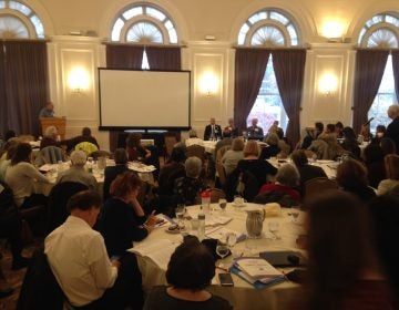 The Shale and Public Health Conference in Pittsburgh. (Reid R. Frazier/StateImpact Pennsylvania)