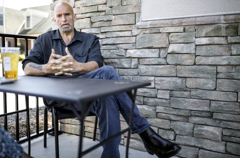 Lt. Gov. John Fetterman. While being interviewed at a Starbucks in York, September 18, 2019. (Dan Gleiter / PennLive)