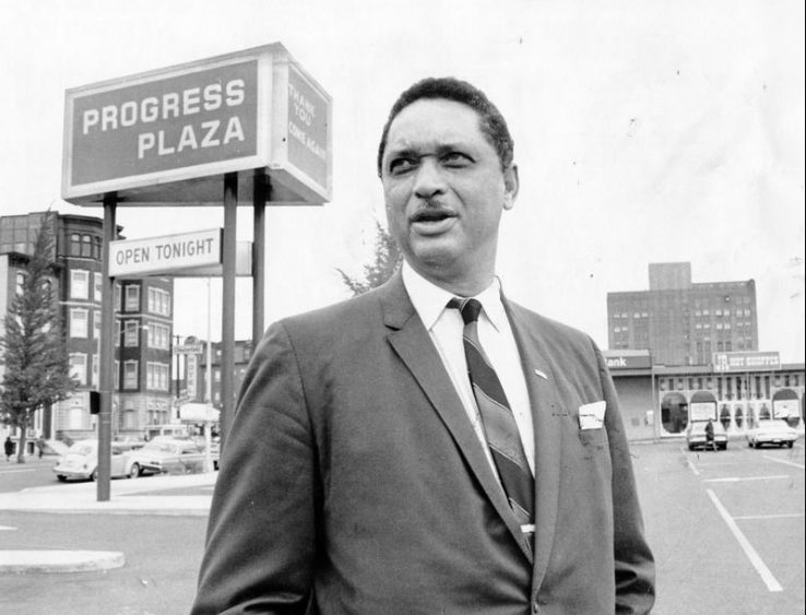 The Rev. Leon H. Sullivan helped found the first African American-owned shopping center, Progress Plaza (OIC Philadelphia/The Philadelphia Tribune)