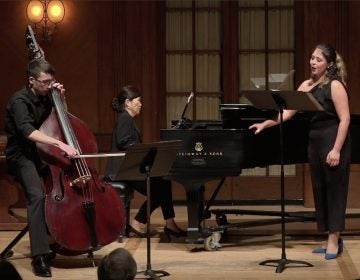 Sophia Maekawa, mezzo-soprano; Marcus Elliott Gaved, double bass; Jungeun Kim, piano