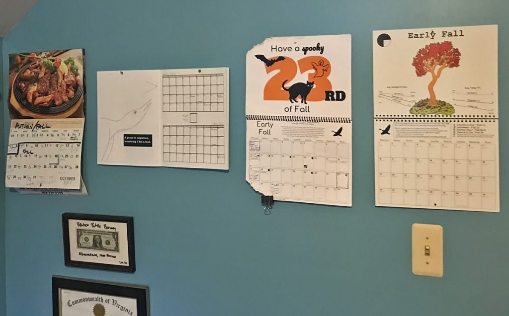 Time to rip up the calendar. How about 5 seasons? 9 days in a week? — WHYY