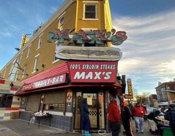 Max's Steaks is located at where North Broad intersects with Germantown and Erie avenues. (Danya  Henninger/Billy Penn)