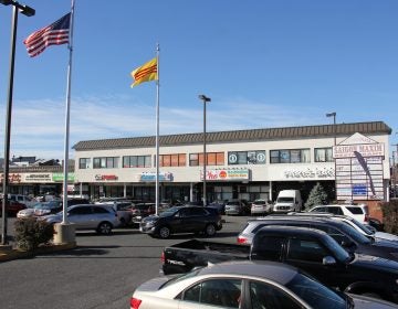 New World Plaza at Washington and 6th streets in South Philadelphia (Emma Lee/WHYY)