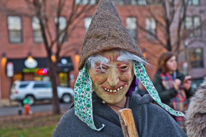 Victoria Young attended the Parade of Spirits to celebrate the time to sit back and ponder, reflect, and look at the darkness in yourself. (Kimberly Paynter/WHYY)