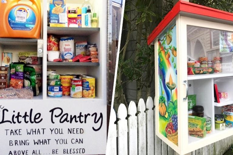 Leave What You Can Take What You Need Free Little Pantry